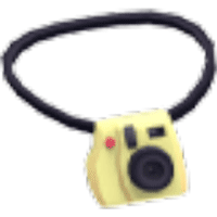 Yellow Instant Camera  - Uncommon from Hat Shop